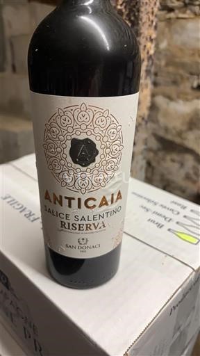 Apulija Salice Salentino San Donaci Anticaia 2017