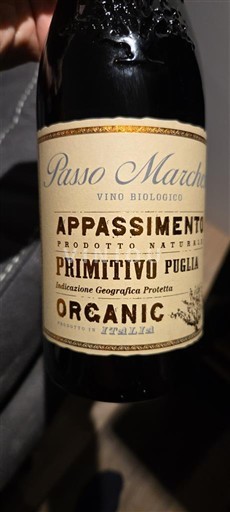 Apulia Määrittelemätön Passo Marchese Appassimento 2022