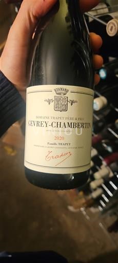 Bourgogne Gevrey-chambertin Domaine Trapet Père & Fils 2020