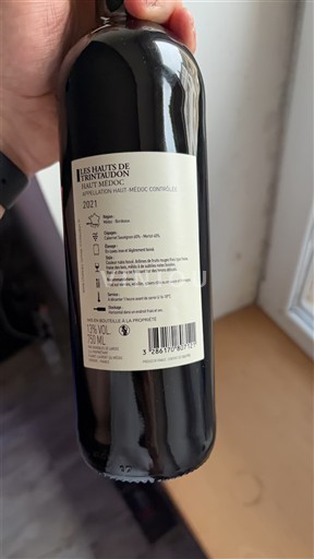 Bordeaux Haut-Médoc Les Hauts de Pinaudon 2021