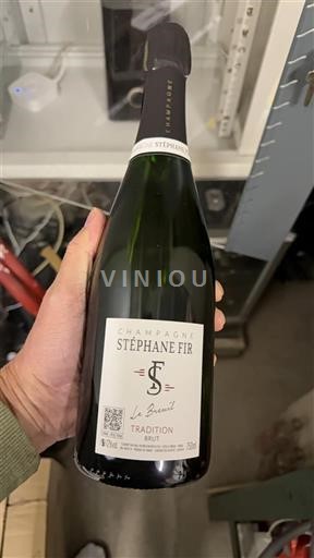 Champaña Champán Stéphane Fir Brut Tradition 2023
