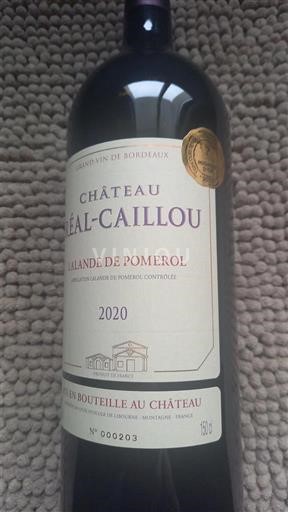 Bordeaux Lalande-de-pomerol Château Réal-Caillou 2020
