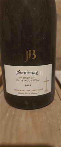 Borgonha Santenay Premier Cru Jean-Baptiste Jessiaume Clos Rousseau 2022