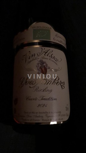 Alsace Riesling Yves Amberg Tradition 2024