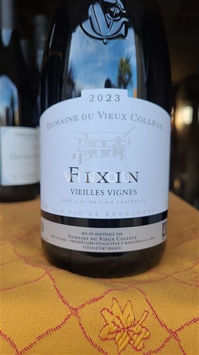 Borgogna Fixin Domaine Vieux Collège Vieilles Vignes 2023