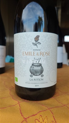Languedoc et Roussillon Vallée de l'Orb Domaine Emile & Rose La Potion 2019
