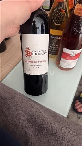 Bordeaux Lalande-de-Pomerol Les Hauts de Pergant 2016