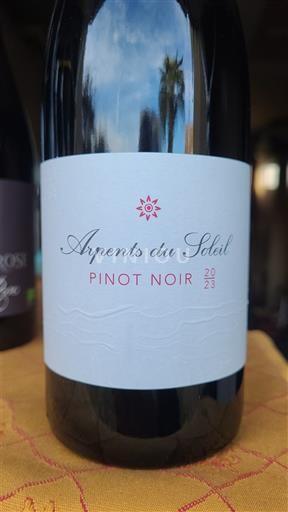 Normandia Määrittelemätön Arpents du Soleil Pinot Noir 2023