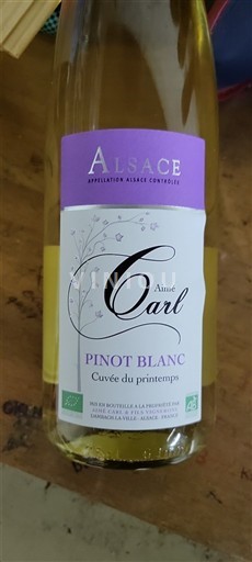 Alsace Aimé Carl du printemps 2022