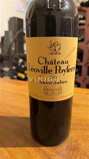 Bordeaux Saint-Julien Grand Cru Château Léoville Poyferré 2015