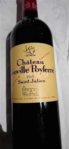 Бордо Сен-Жюльєн Grand Cru Château Léoville Poyferré 2015
