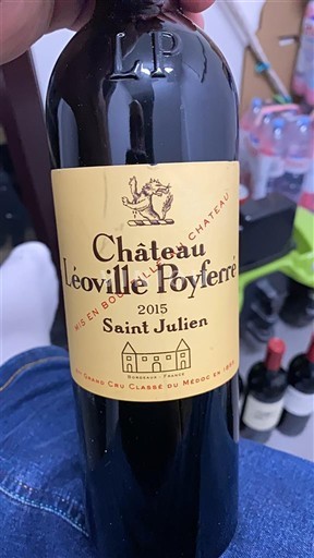 Bordeaux Saint-Julien Grand Cru Château Léoville Poyferré 2015
