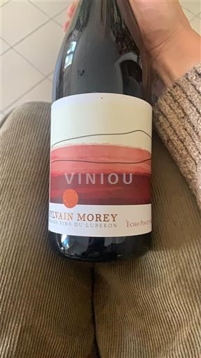 Víno Rouge sec Echo Pinot Noir Sylvain Morey 2023 Francie Údolí Rhôny Luberon AOC