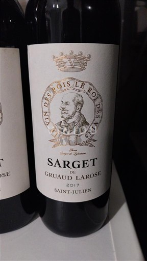 Burdeos Saint-Julien Gruaud Larose Sarget 2017