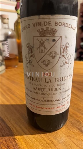 Burdeos Saint-Julien Château La Bridane 1982