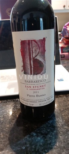 Piamonte Barbaresco Piero Busso San Stunet S. Stefanetto 2011