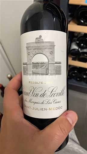 Bordeaux Saint-Julien Grand Cru Château Léoville Las Cases Grand Vin de Léoville du Marquis de Las Cases 2015