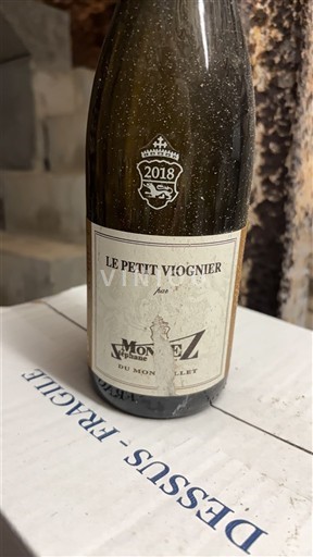 Alpy a Rhonské oblasti Rhodanské pahorkatiny Domaine Monteillet Le Petit Viognier 2018