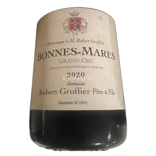 Bourgogne Bonnes-mares Grand Cru Domaine Robert Groffier 2020