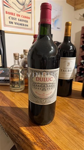 Burdeos Saint-Julien Branaire-Ducru Duluc 2018