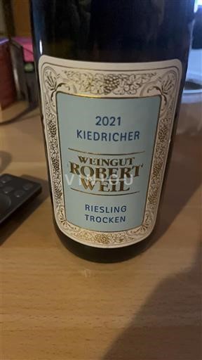Rheingau Weingut Robert Weil Kiedricher Riesling Trocken 2021