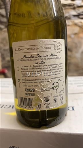 Loire-dalen Muscadet-Sèvre-et-Maine La Cave d'Augustin Florent 2021