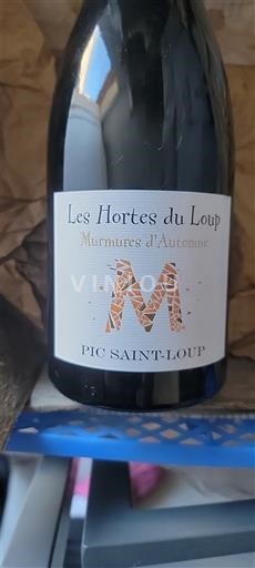 Languedoc Pic Saint-Loup Les Hortes du Loup Murmures d'Automne Niet-geïntegreerd