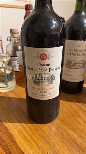Bordeaux Moulis-en-Médoc Château Granins Grand Poujeaux 2018