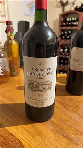 Bordeaux Margaux Château Angludet La Réserve d'Angludet 2016