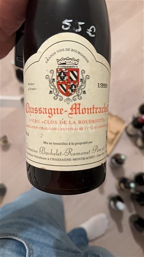 Bourgogne Ikke specificeret Premier Cru Domaine Bachelet-Ramonet Père et Fils Clos de la Boudriotte 1999