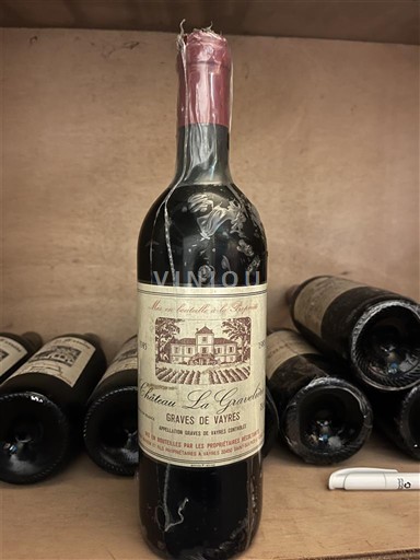 Bordeaux Graves-de-Vayres Château La Gravelière 1985