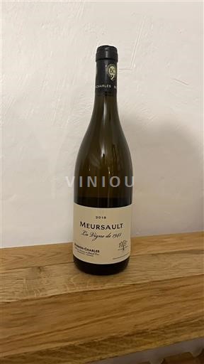 Bourgogne Meursault Buisson-Charles La Vigne de 1945 2018