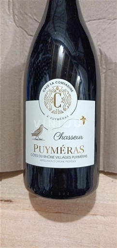 Wines Rouge sec Chasseur Cave La Comtadine 2023 France Rhône Valley Unspecified AOC