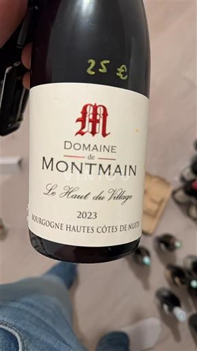 Bourgogne Ikke specificeret Domaine Montmain Le Haut du Village 2023