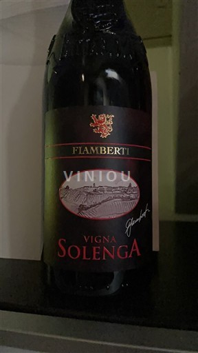 Lombardie Oltrepò Pavese Fiamberti Vigna Solenga 2019