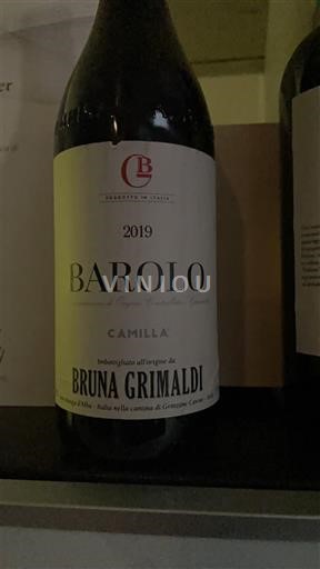 Piemonte Barolo Bruna Grimaldi Camilla 2019