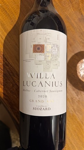 Bordeaux Vignobles Siozard Villa Lucanius 2020