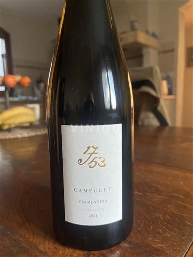 Vina Blanc sec 1753 Vermentino Campuget 2024 Francija Rona dolina Ni doloceno AOC
