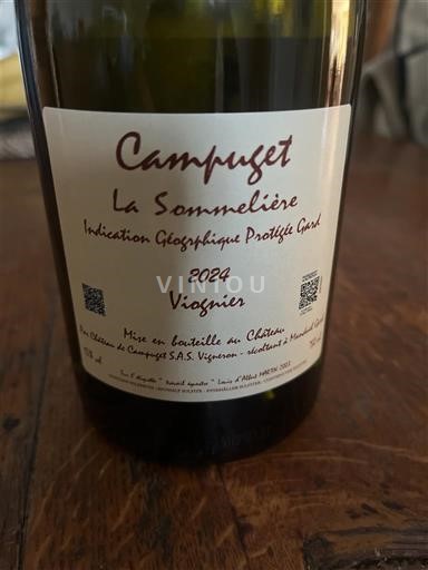 Languedoc och Roussillon Gard Campuget La Sommelière 2024