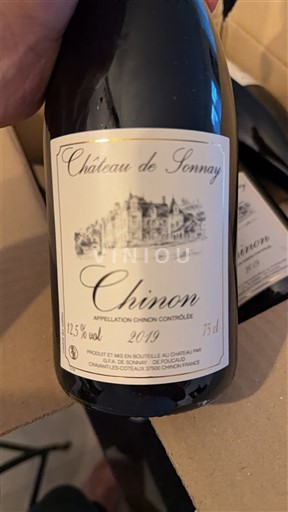 Loiren laakso Chinon Château Sonnay 2019