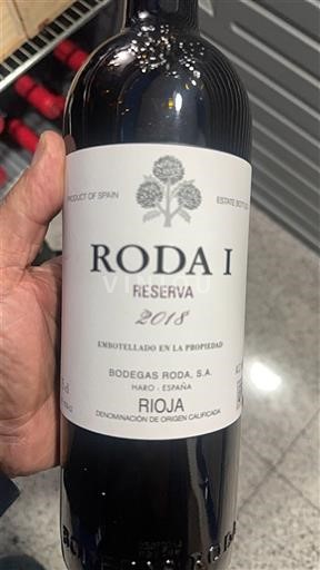 La Rioja Rioja Bodegas Roda Roda I Reserva 2018