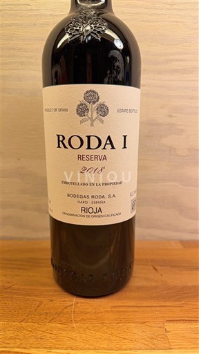 La Rioja Rioja Bodegas Roda Roda I Reserva 2018