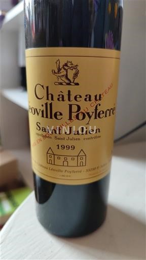 Bordeaux Saint-Julien Grand Cru Château Léoville Poyferré 1999