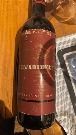 Bordeaux Château Mestrepeyrot Prestige 2000
