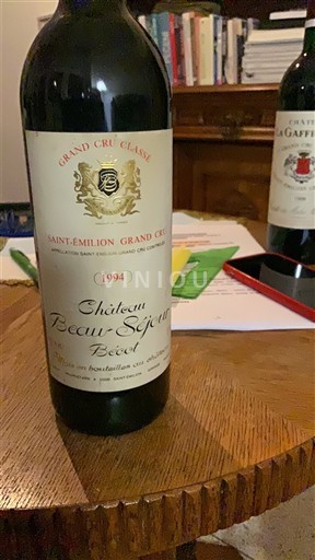 Bordeaux Saint-Émilion Grand Cru Grand Cru Classé Château Beau-Séjour Bécot 1994