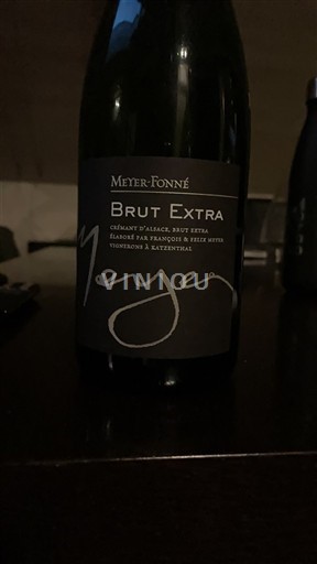 Alsace Crémant-d'alsace Meyer-Fonné Brut Extra Non Millésimé
