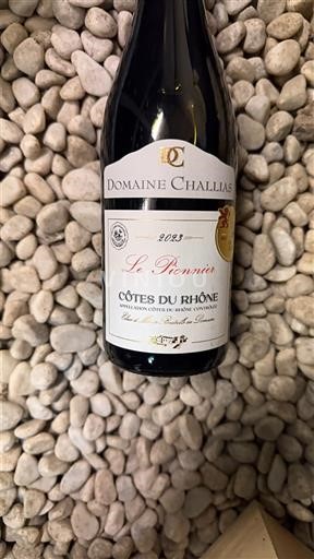 Lugina e Ronës Bregdeti i Rodanit Domaine Challias Le Pionnier 2023