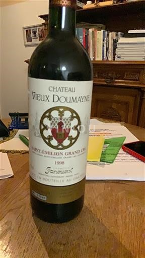 Bordeaux Saint-Émilion Grand Cru Grand Cru Château Vieux Doumayne 1998