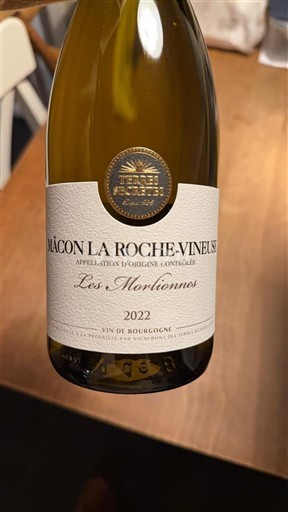 Burgundi Mâcon ja Mâcon-kylät Les Morliennes 2022