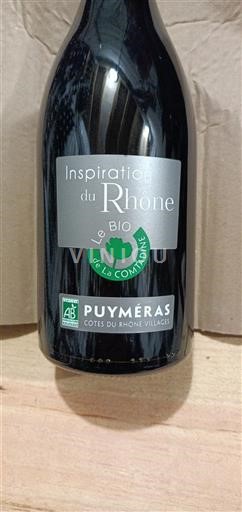 Vina Rouge sec Inspiration du Rhône La Comtadine 2020 Francija Rona dolina Ni doloceno AOC